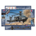 Model Kit vrtulník 12551 - USArmy AH-64D Block II "Late Version" (1:72)