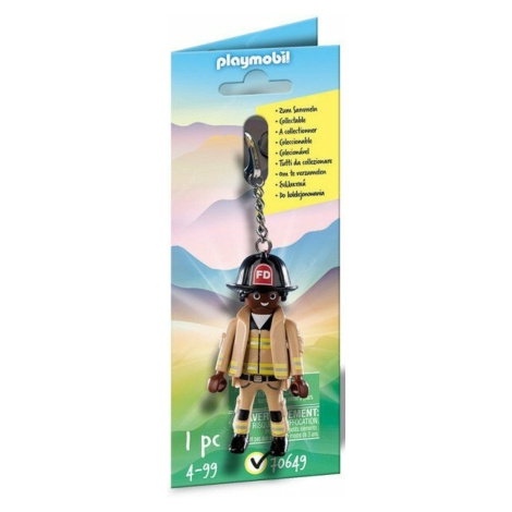 Playmobil 70649 přívěsek na klíče hasič