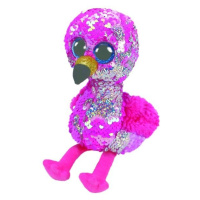 Beanie Boos Flippables růžový plameňák 24 cm