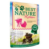 Best Nature Kitten 32 x 85 g Výhodné balení - krůtí a telecí