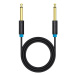 Kabel Vention 6.35mm TS Male to Male Audio Cable 2m BAABH (black)