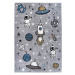 Dětský kusový koberec Smart Kids 22924 grey 120x180 cm