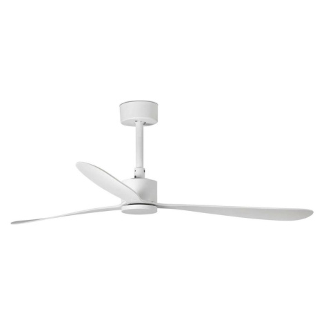 FARO Barcelona FARO 33760WT - Stropní látor AMELIA L bílá pr. 132 cm WT + dálkové ovládání 33760