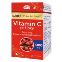 GS Vitamin C 1000 mg se šípky 100 + 30 tablet