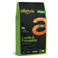 ALLEVA Natural Adult Mini Lamb&Pumpkin granule pro psy 2 kg