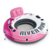 Sedátko nafukovací kruh River run růžové, 135 cm, Intex 56824EU