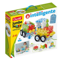 Quercetti Jumbo Peggy Vehicles – Stavebnice pro nejmenší