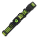 Obojek Active Dog Strong S limetka 1,5x27-37cm