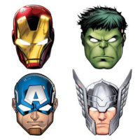 Avengers masky pro děti 4ks - Procos