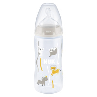 NUK FC+ láhev s kontrolou kvality béžová 300 ml