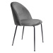 Norddan Designová židle Ernesto, šedá / černá