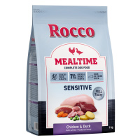 Rocco Mealtime granule, 1 kg za skvělou cenu! - sensitive kuřecí a kachní