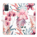 iSaprio Flip pouzdro Pink Flowers 02 pro Samsung Galaxy A71