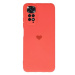 Vennus Valentýnské pouzdro Heart pro Xiaomi Redmi Note 11 Pro/ Redmi Note 11 Pro 5G - korálové