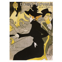 Obrazová reprodukce Poster for Divan Japonais, Toulouse-Lautrec, Henri de, 30 × 40 cm