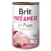 BRIT Paté & Meat for Puppy konzerva pro psy 400 g