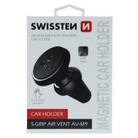 Magnetický držák do ventilace auta Swissten S-Grip AV-M9, černý