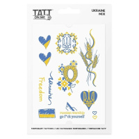 TATTonMe Voděodolné dočasné tetovačky Ukrajina mix
