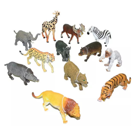Zvířata divoká 13-20cm plastové figurky zvířátka 12 druhů POLESIE