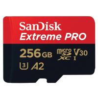 SanDisk micro SDXC karta 256GB Extreme PRO + adaptér SDSQXCD-256G-GN6MA