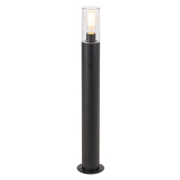 Moderní stojící venkovní lampa černá 80 cm - Rullo