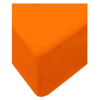 4sleep jersey prostěradlo s gumičkou, 60 × 120 - 15 pomeranč