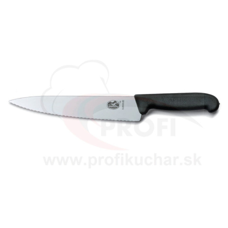 VICTORINOX Kuchařský nůž Victorinox se zoubkovanou čepelí 25 cm 5.2033.25