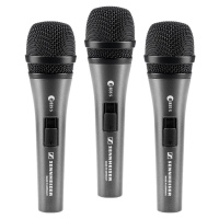 Sennheiser E835 S 3Pack Vokální dynamický mikrofon