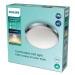 LED Koupelnové stropní přisazené svítidlo Philips DORIS CL257 8718699777234 17W 1500lm 2700K IP4