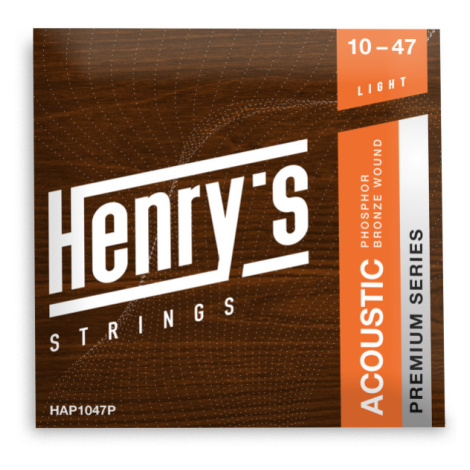 Henry’s HAP1047P PREMIUM, Phosphor, .010 - .047