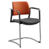 LD SEATING konferenční židle DREAM+ 104BL-Z-N2,BR, kostra šedá
