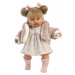 Llorens 42282 ALEXANDRA - realistická panenka se zvuky a měkkým látkovým tělem - 42 cm