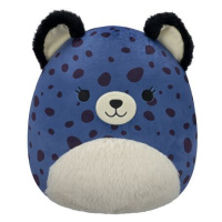 SQUISHMALLOWS Modrý gepard s chlupatým bříškem - Spotts, 30 cm