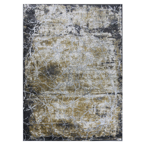 Berfin Dywany Kusový koberec Zara 9630 Yellow Grey - 140x190 cm