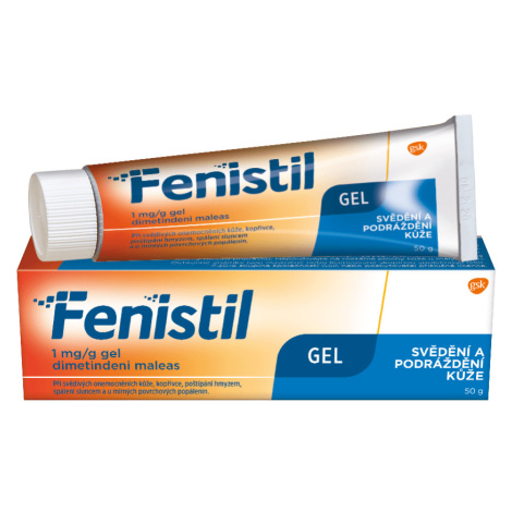 Fenistil gel 1mg/g při svědění pokožky 50 g