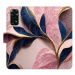 iSaprio flip pouzdro Pink Leaves pro Xiaomi Redmi Note 11 / Note 11S