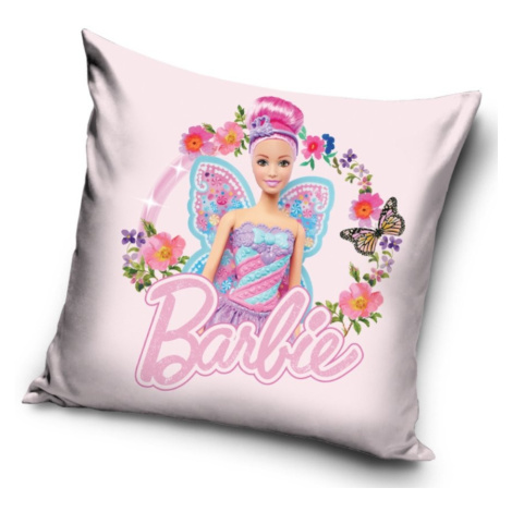 Povlak na polštářek Barbie Motýlí Princezna Carbotex