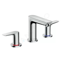 Hansgrohe 71733000 - Umyvadlová baterie s výpustí, 3-otvorová instalace, chrom