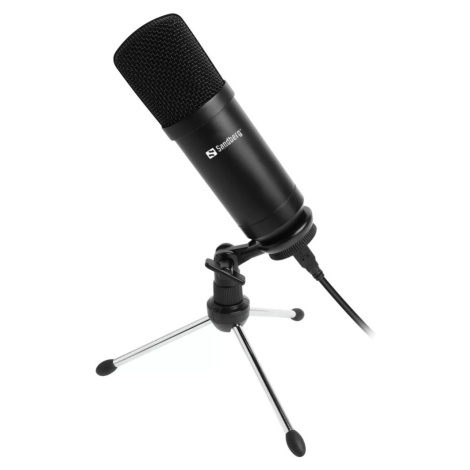 Sandberg Streamer mikrofon černý