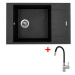 Sinks Vario 780 Metalblack + Flexia