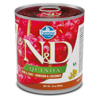 N&D Quinoa Venison & Coconut Adult pro psy 285 g