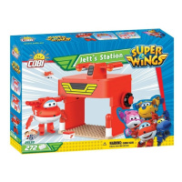 Cobi 25133 super wings světoběžník jett a jeho hangár