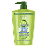 Garnier Fructis Strength & Shine Fortifying Shampoo šampon pro posílení a lesk vlasů 1000 ml