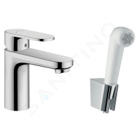 HANSGROHE Vernis Blend Umyvadlová baterie s ruční sprchou Bidette, chrom 71215000