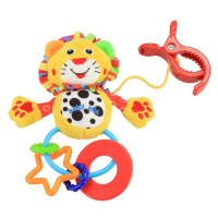 BABY MIX - Plyšová hračka s chrastítkem gepardík