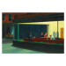 Obrazová reprodukce Nighthawks, Edward Hopper, 40 × 26.7 cm