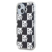 Zadní kryt KNY PC/TPU Checkered Pattern pro Apple iPhone 14, černá