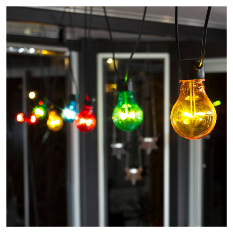 Konstsmide Christmas Základní sada LED světelného řetězu pro pivní zahradu, barevná Konstmide