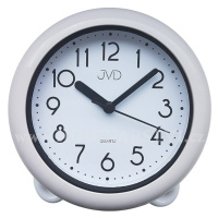 Koupelnové hodiny JVD bílé SH018