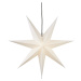 Závěsná svítící hvězda výška 70 cm Star Trading Frozen - bílá